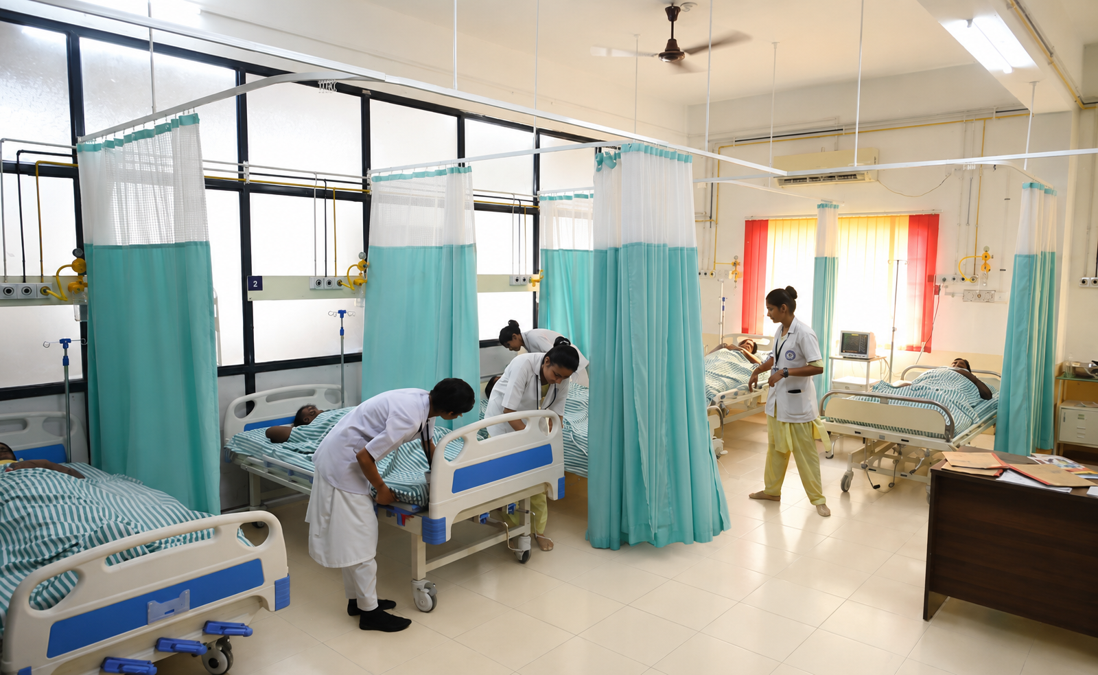 Hospital In-Patient Care Ward and Patient Facility